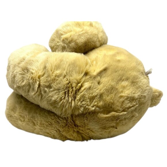 Vintage Chosun Dog Brown Cuddly Seated Stuffed Animal 32" Big Large - Picture 5 of 6